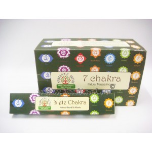 Incenso Namaste India 7 Chakras 15gr (12x15gr)